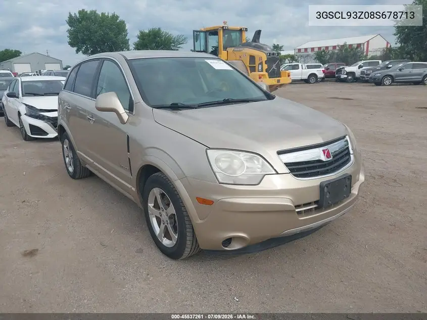 2008 Saturn Vue Green Line 4-Cyl Base VIN: 3GSCL93Z08S678713 Lot: 45537261