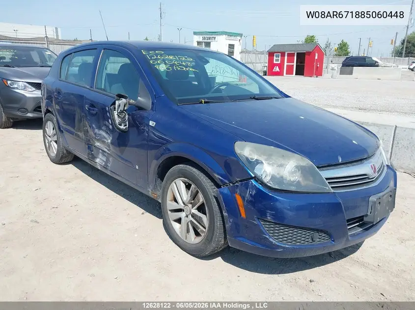 2008 Saturn Astra Xe VIN: W08AR671885060448 Lot: 12628122