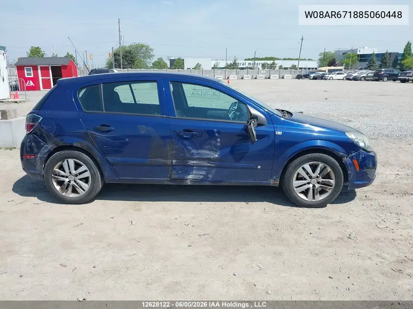 2008 Saturn Astra Xe VIN: W08AR671885060448 Lot: 12628122