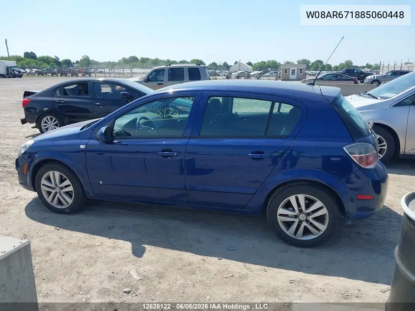 2008 Saturn Astra Xe VIN: W08AR671885060448 Lot: 12628122