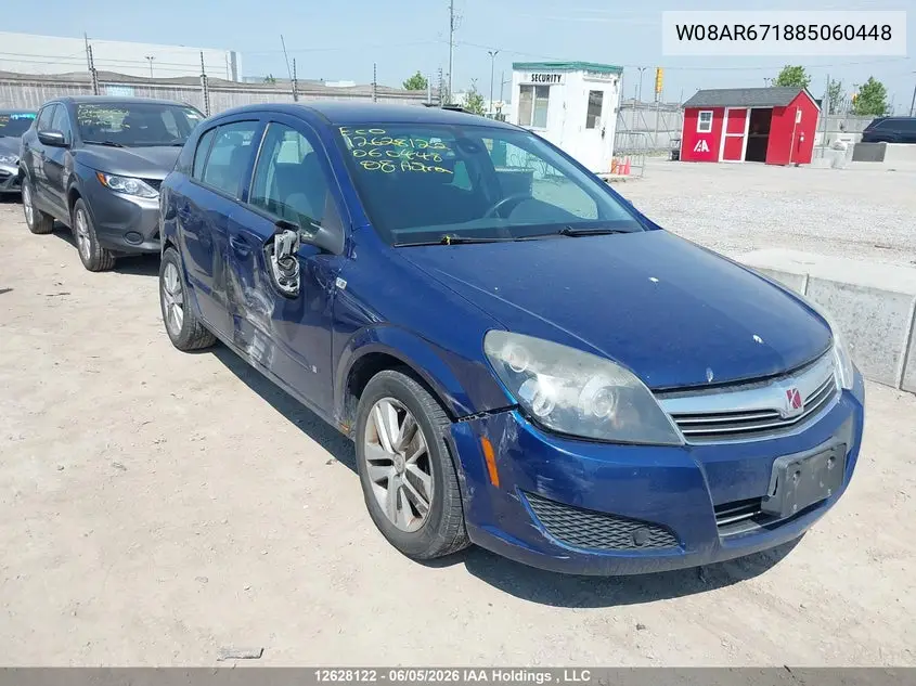 2008 Saturn Astra Xe VIN: W08AR671885060448 Lot: 12628122