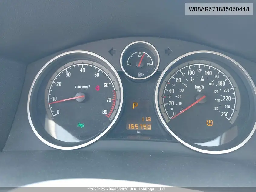 2008 Saturn Astra Xe VIN: W08AR671885060448 Lot: 12628122