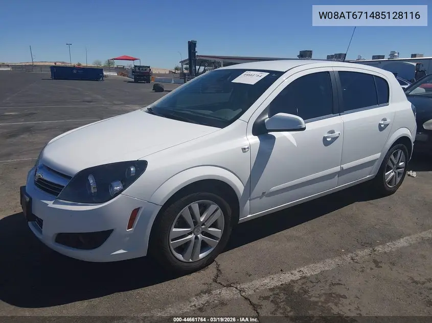 2008 Saturn Astra Xr VIN: W08AT671485128116 Lot: 44661764