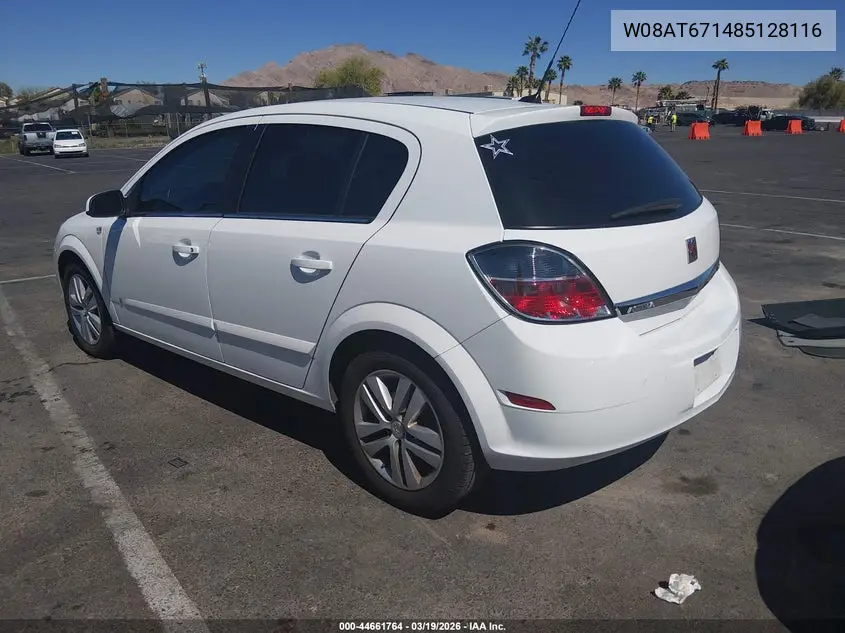 2008 Saturn Astra Xr VIN: W08AT671485128116 Lot: 44661764