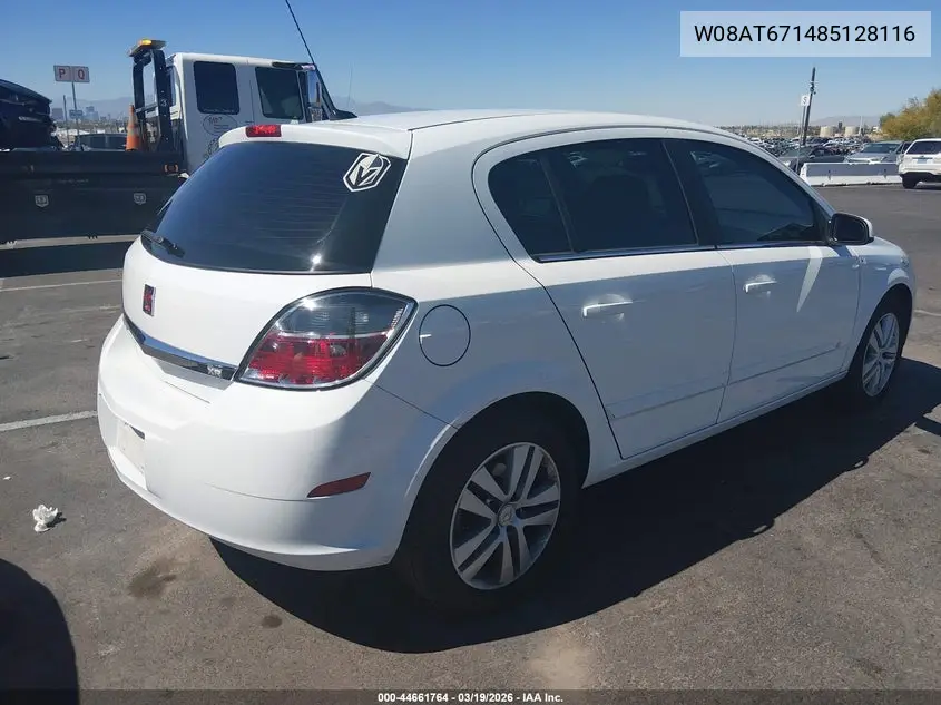 2008 Saturn Astra Xr VIN: W08AT671485128116 Lot: 44661764