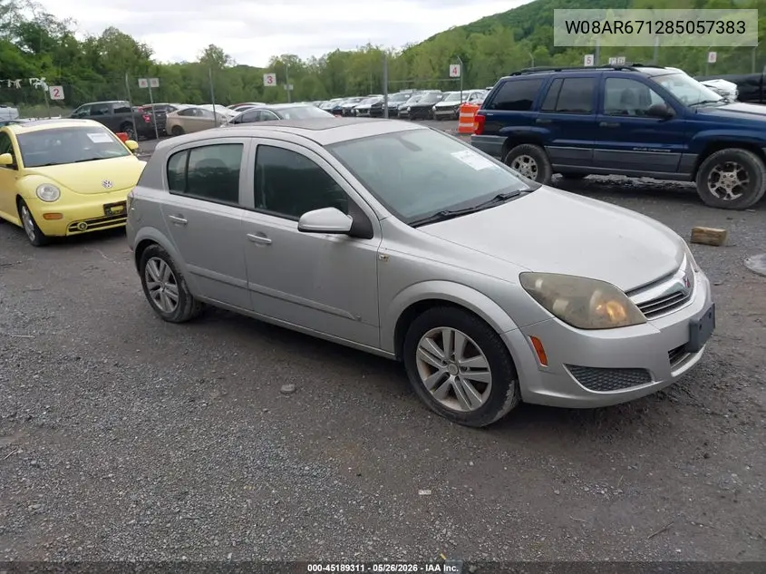 2008 Saturn Astra Xe VIN: W08AR671285057383 Lot: 45189311