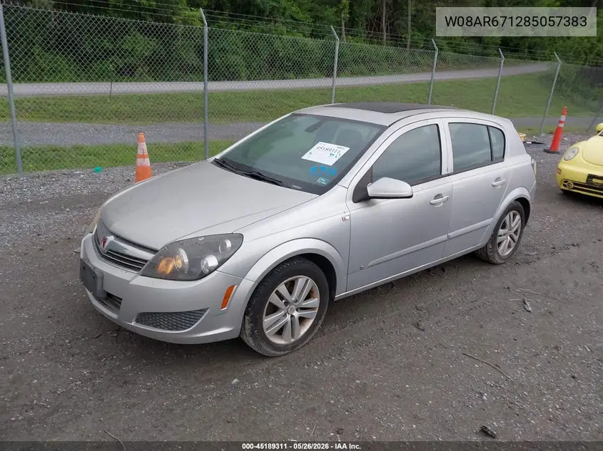 2008 Saturn Astra Xe VIN: W08AR671285057383 Lot: 45189311