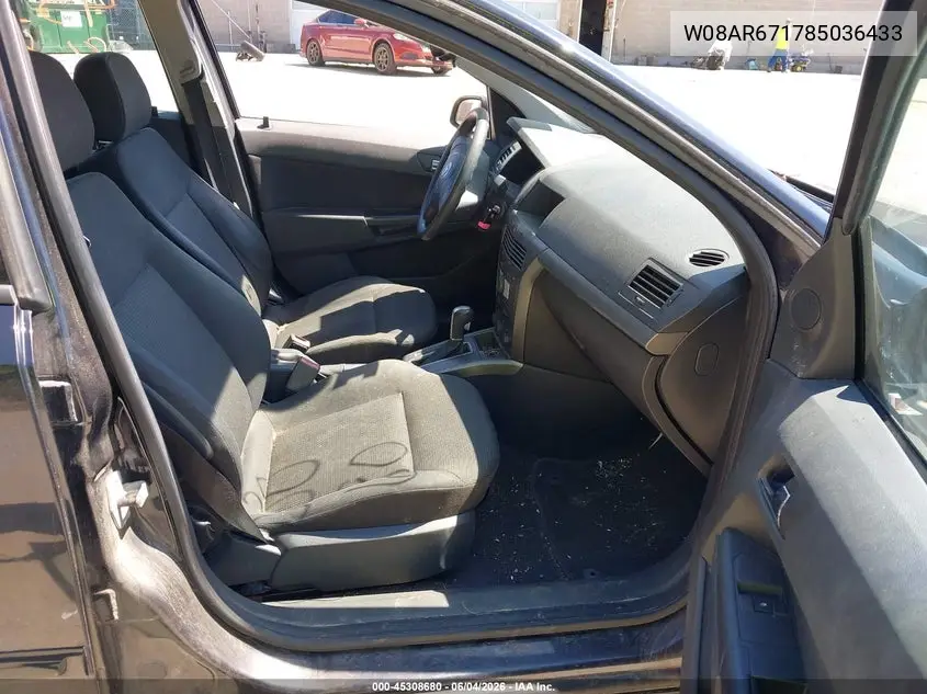 2008 Saturn Astra Xe VIN: W08AR671785036433 Lot: 45308680