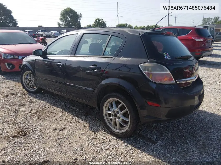 2008 Saturn Astra Xe VIN: W08AR671485076484 Lot: 45468895