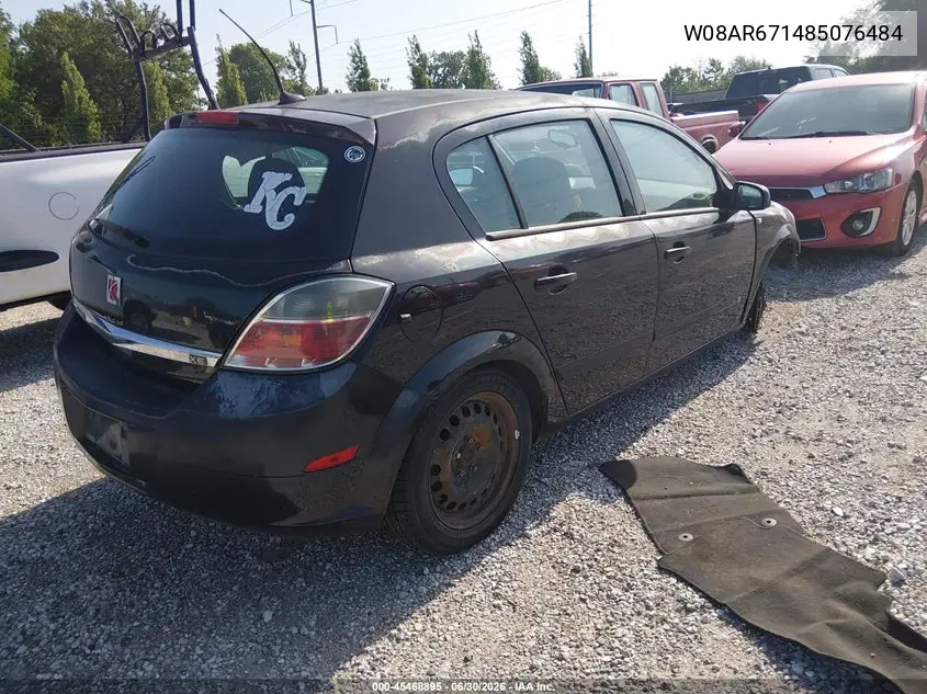2008 Saturn Astra Xe VIN: W08AR671485076484 Lot: 45468895