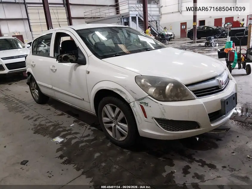 2008 Saturn Astra Xe VIN: W08AR671685041039 Lot: 45481134