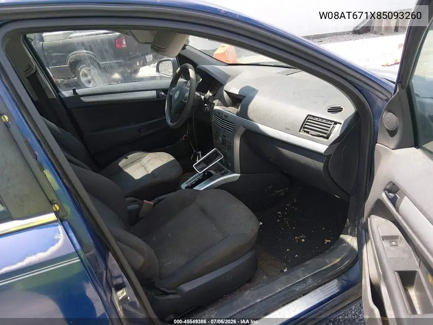 2008 Saturn Astra Xr VIN: W08AT671X85093260 Lot: 45549386