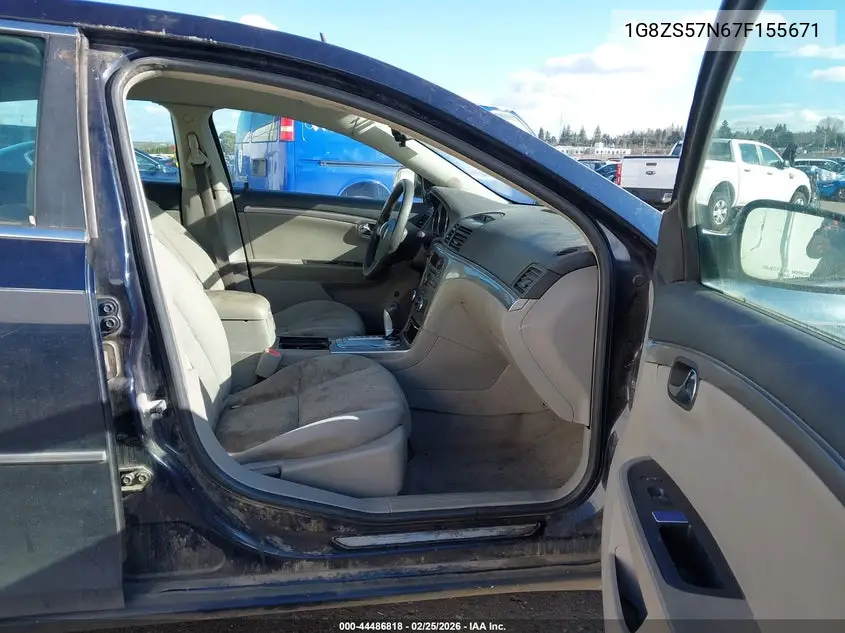 2007 Saturn Aura Xe VIN: 1G8ZS57N67F155671 Lot: 44486818
