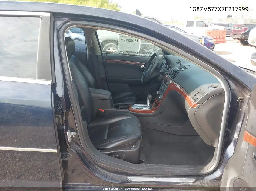 2007 Saturn Aura Xr VIN: 1G8ZV577X7F217999 Lot: 45088987