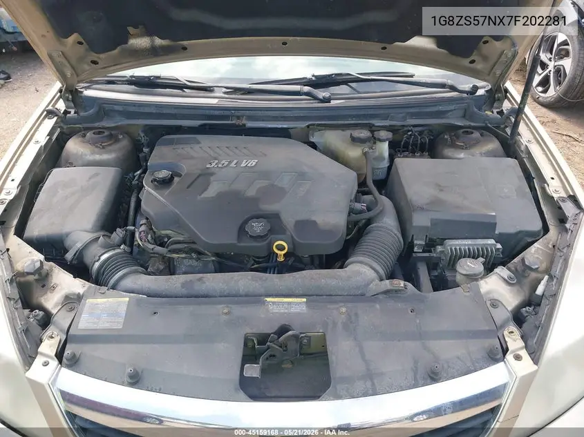 2007 Saturn Aura Xe VIN: 1G8ZS57NX7F202281 Lot: 45159168
