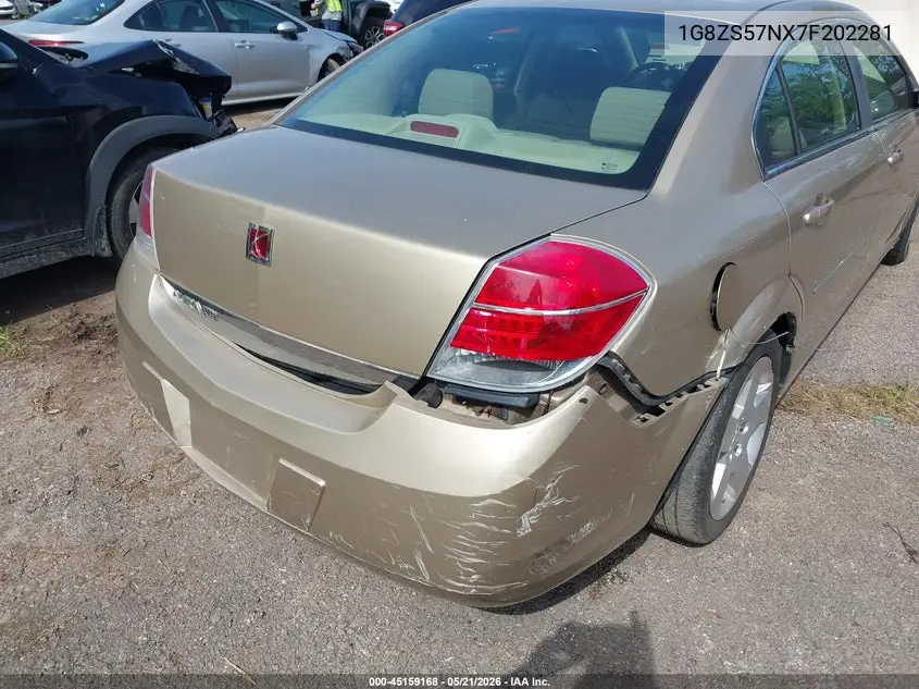 2007 Saturn Aura Xe VIN: 1G8ZS57NX7F202281 Lot: 45159168
