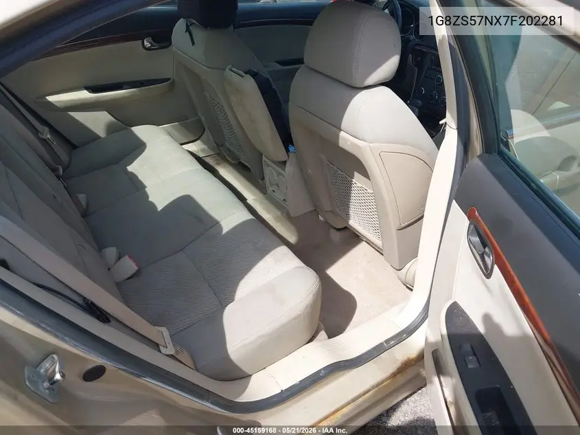 2007 Saturn Aura Xe VIN: 1G8ZS57NX7F202281 Lot: 45159168