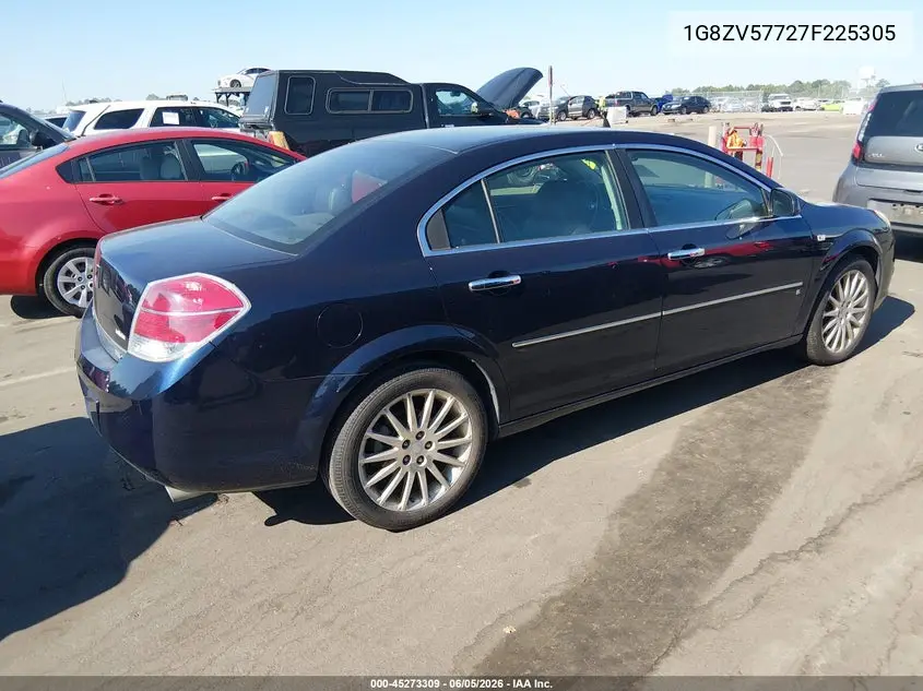 2007 Saturn Aura Xr VIN: 1G8ZV57727F225305 Lot: 45273309