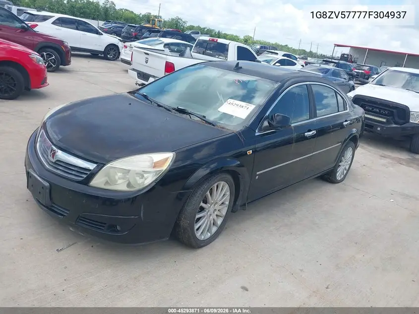 2007 Saturn Aura Xr VIN: 1G8ZV57777F304937 Lot: 45293871