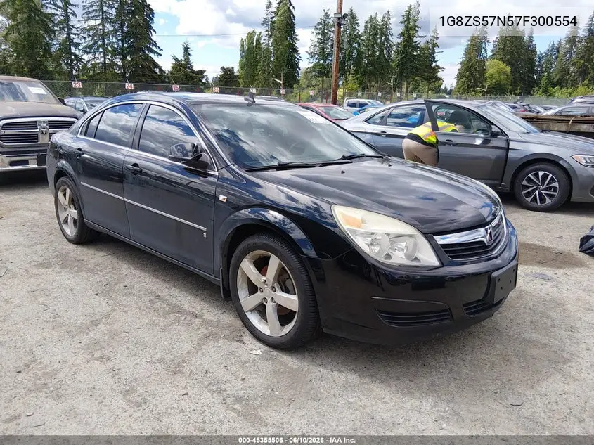 2007 Saturn Aura Xe VIN: 1G8ZS57N57F300554 Lot: 45355506