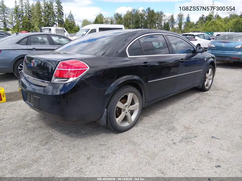 2007 Saturn Aura Xe VIN: 1G8ZS57N57F300554 Lot: 45355506