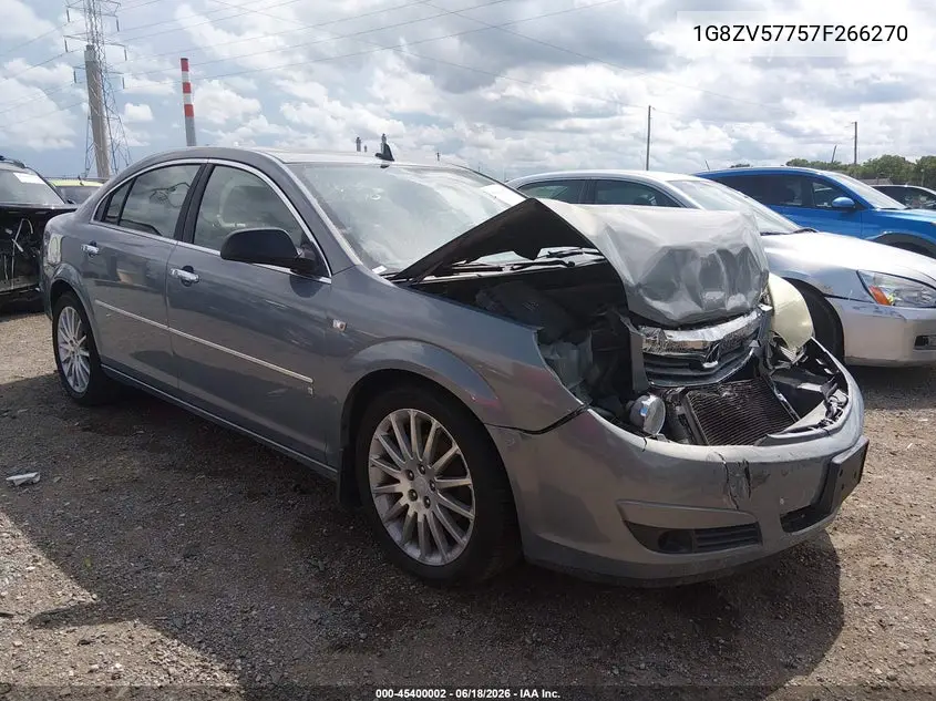 2007 Saturn Aura Xr VIN: 1G8ZV57757F266270 Lot: 45400002