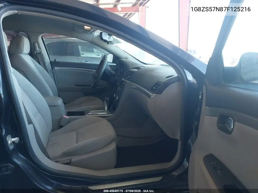 2007 Saturn Aura Xe VIN: 1G8ZS57N87F125216 Lot: 45540175