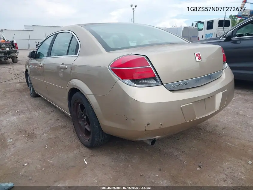 2007 Saturn Aura Xe VIN: 1G8ZS57N07F272677 Lot: 45625809