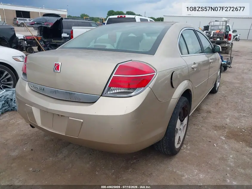 2007 Saturn Aura Xe VIN: 1G8ZS57N07F272677 Lot: 45625809