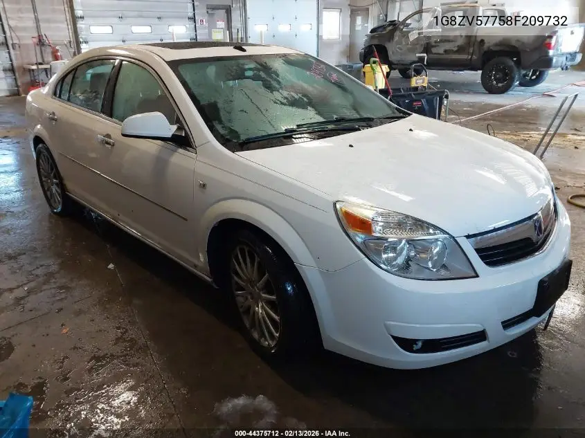 2008 Saturn Aura Xr VIN: 1G8ZV57758F209732 Lot: 44375712