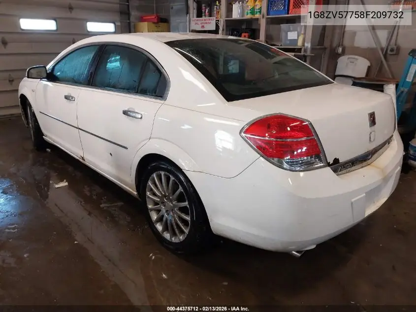 2008 Saturn Aura Xr VIN: 1G8ZV57758F209732 Lot: 44375712
