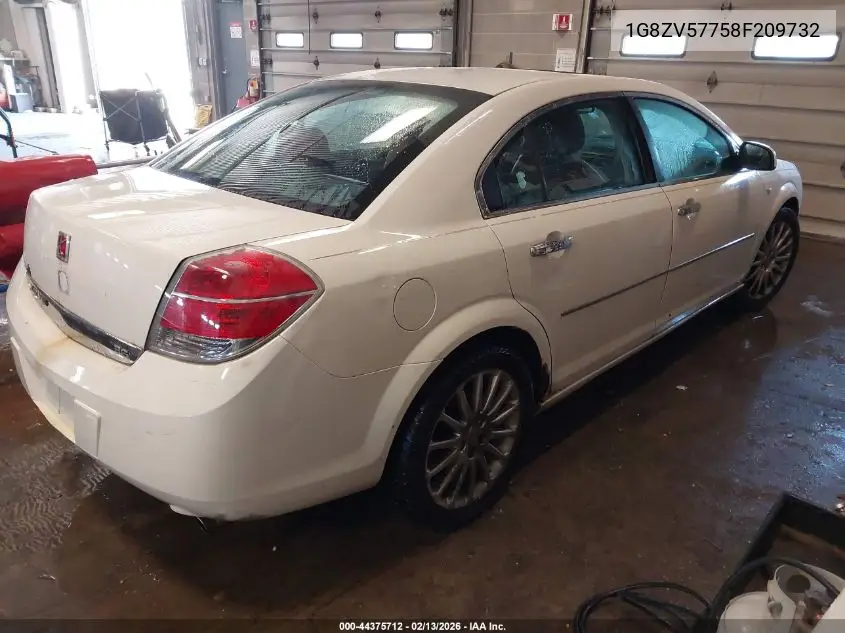 2008 Saturn Aura Xr VIN: 1G8ZV57758F209732 Lot: 44375712