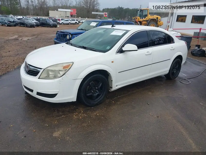 2008 Saturn Aura Xe VIN: 1G8ZS57N58F132075 Lot: 44522215