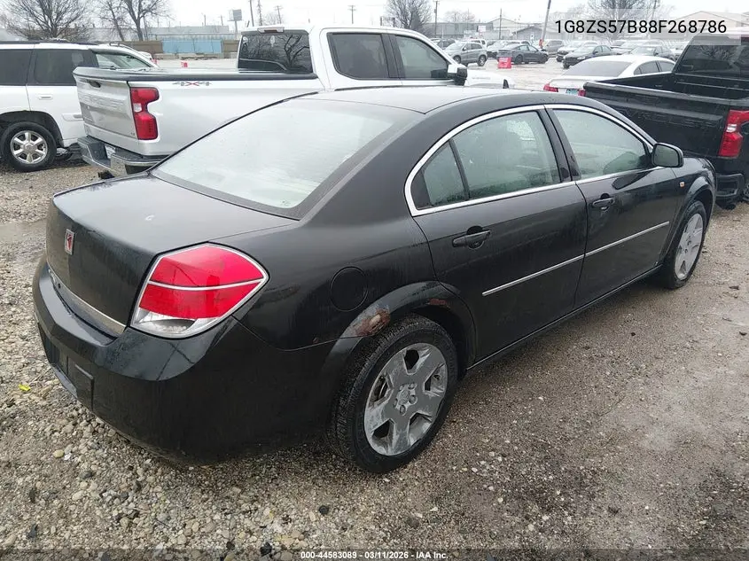 2008 Saturn Aura Xe VIN: 1G8ZS57B88F268786 Lot: 44583089