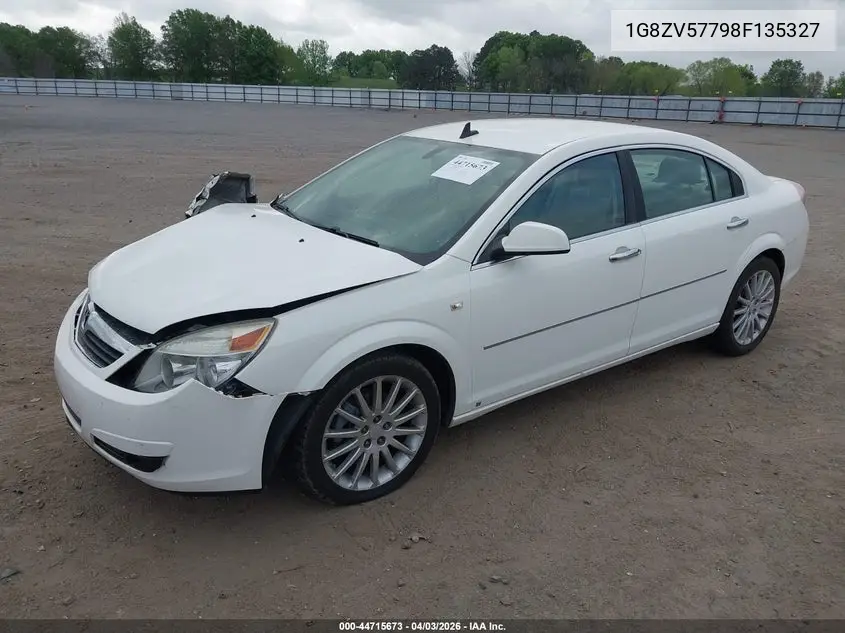 2008 Saturn Aura Xr VIN: 1G8ZV57798F135327 Lot: 44715673