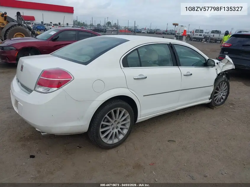 2008 Saturn Aura Xr VIN: 1G8ZV57798F135327 Lot: 44715673
