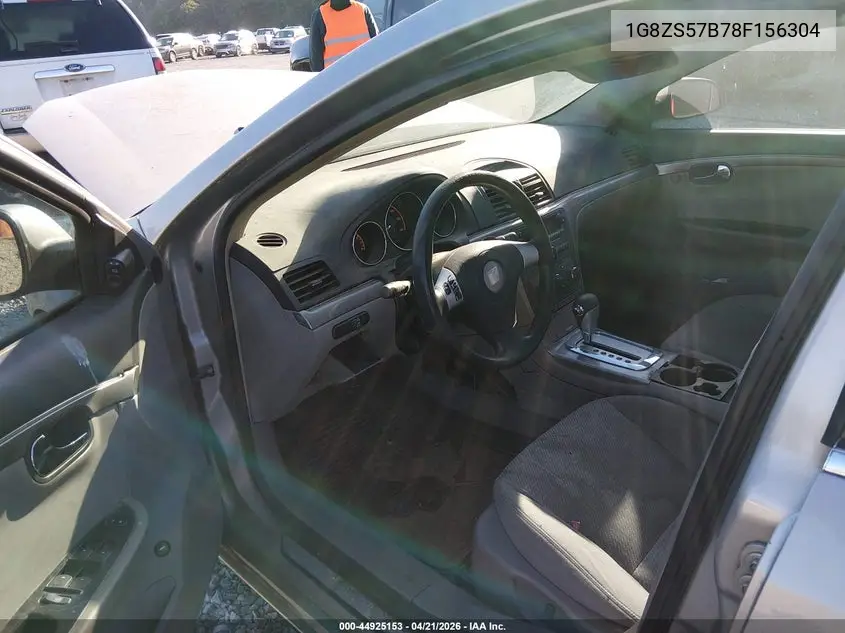 2008 Saturn Aura Xe VIN: 1G8ZS57B78F156304 Lot: 44925153