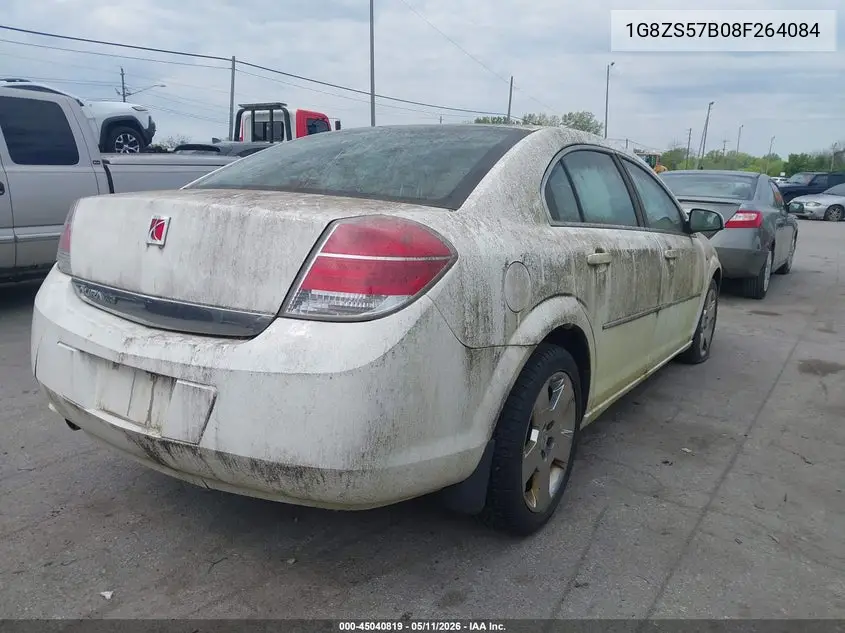 2008 Saturn Aura Xe VIN: 1G8ZS57B08F264084 Lot: 45040819