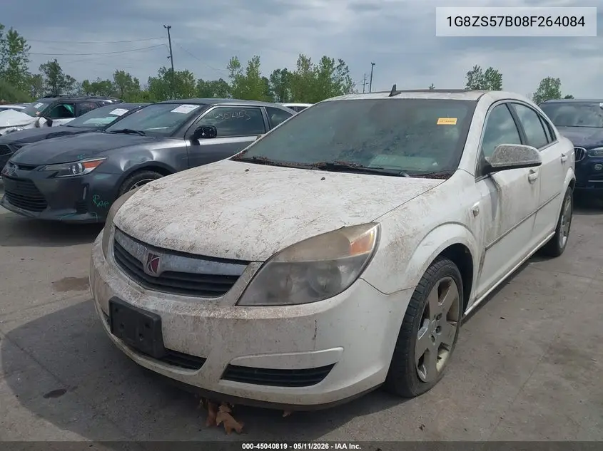 2008 Saturn Aura Xe VIN: 1G8ZS57B08F264084 Lot: 45040819