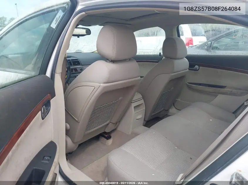 2008 Saturn Aura Xe VIN: 1G8ZS57B08F264084 Lot: 45040819