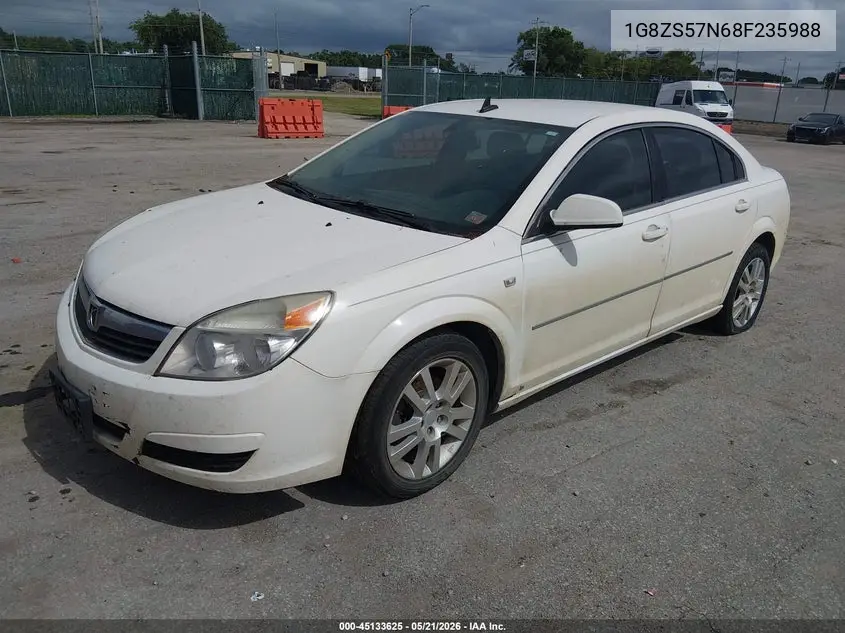 2008 Saturn Aura Xe VIN: 1G8ZS57N68F235988 Lot: 45133625