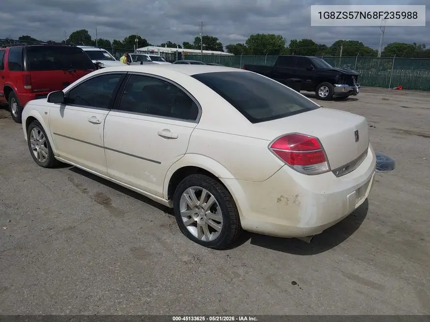 2008 Saturn Aura Xe VIN: 1G8ZS57N68F235988 Lot: 45133625