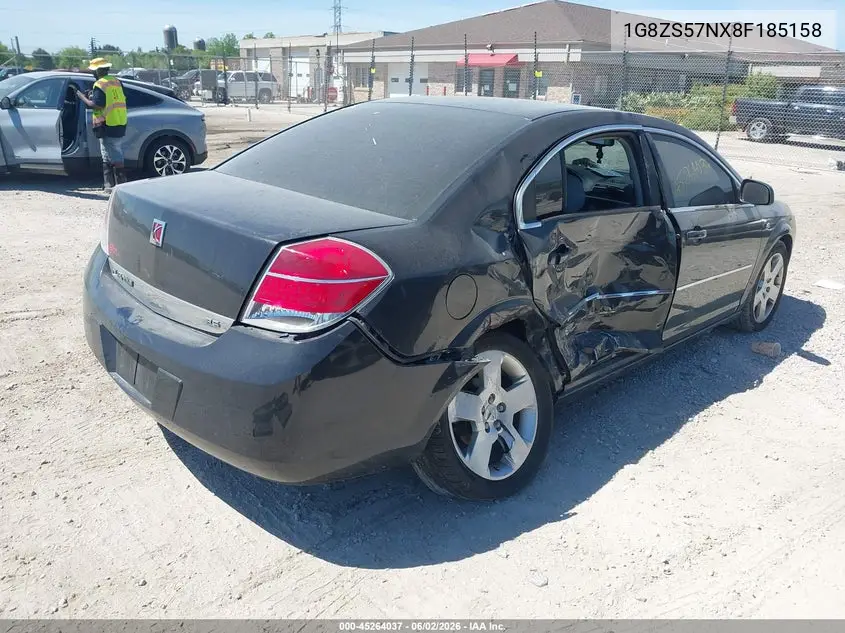 2008 Saturn Aura Xe VIN: 1G8ZS57NX8F185158 Lot: 45264037