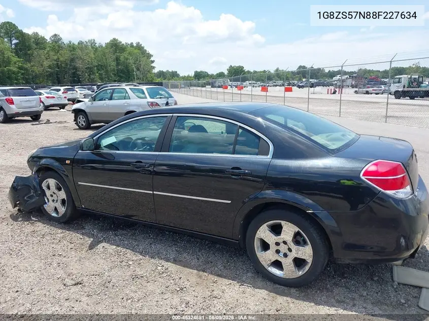 2008 Saturn Aura Xe VIN: 1G8ZS57N88F227634 Lot: 45324681