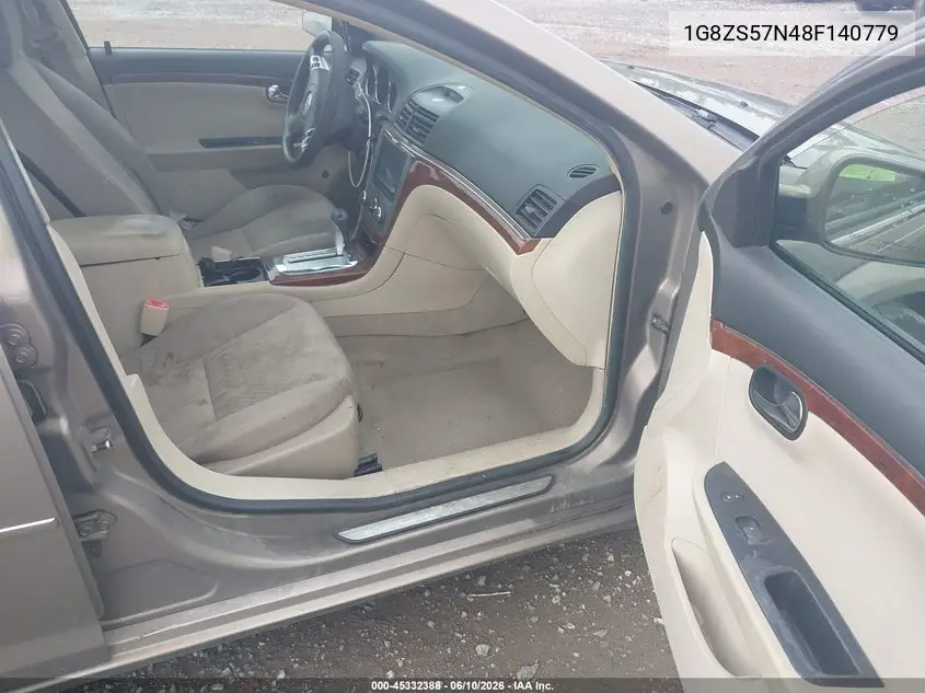 2008 Saturn Aura Xe VIN: 1G8ZS57N48F140779 Lot: 45332388