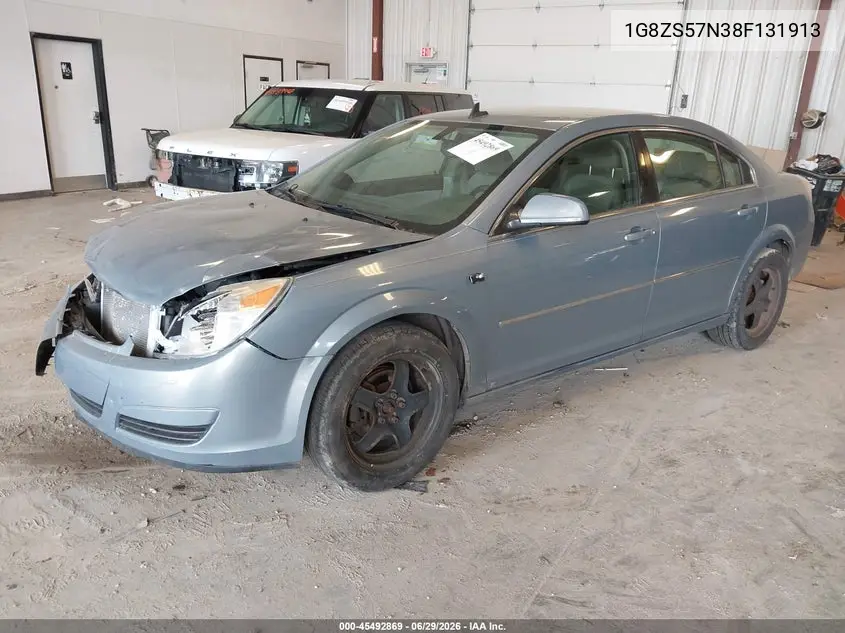 2008 Saturn Aura Xe VIN: 1G8ZS57N38F131913 Lot: 45492869