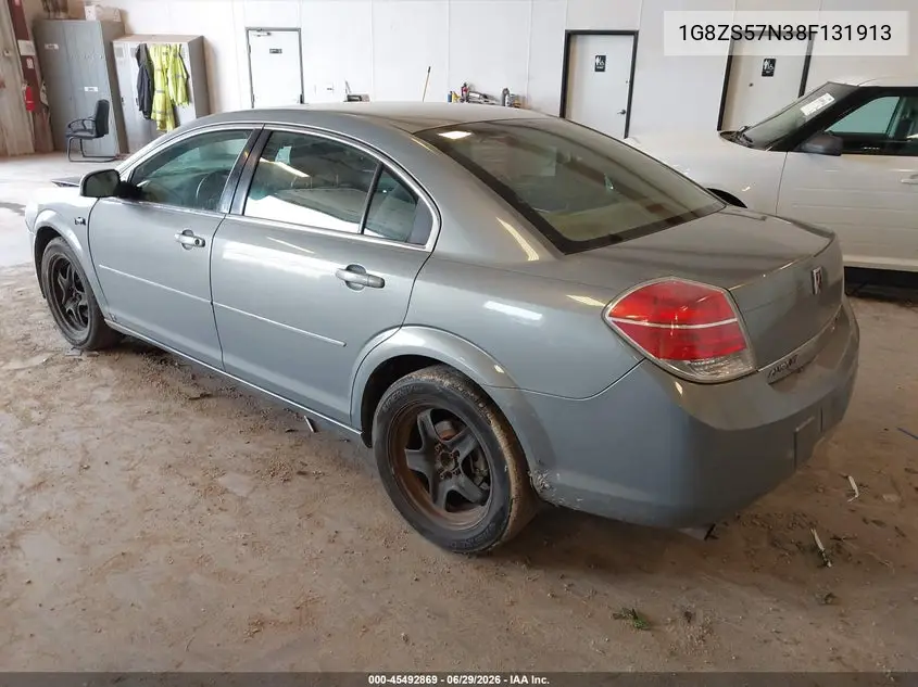 2008 Saturn Aura Xe VIN: 1G8ZS57N38F131913 Lot: 45492869