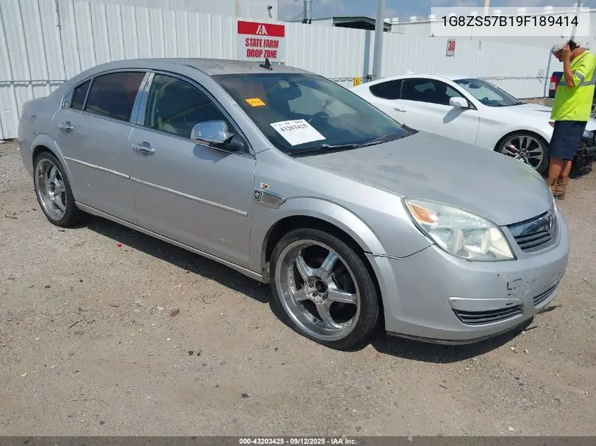 2009 Saturn Aura Xe VIN: 1G8ZS57B19F189414 Lot: 43203425