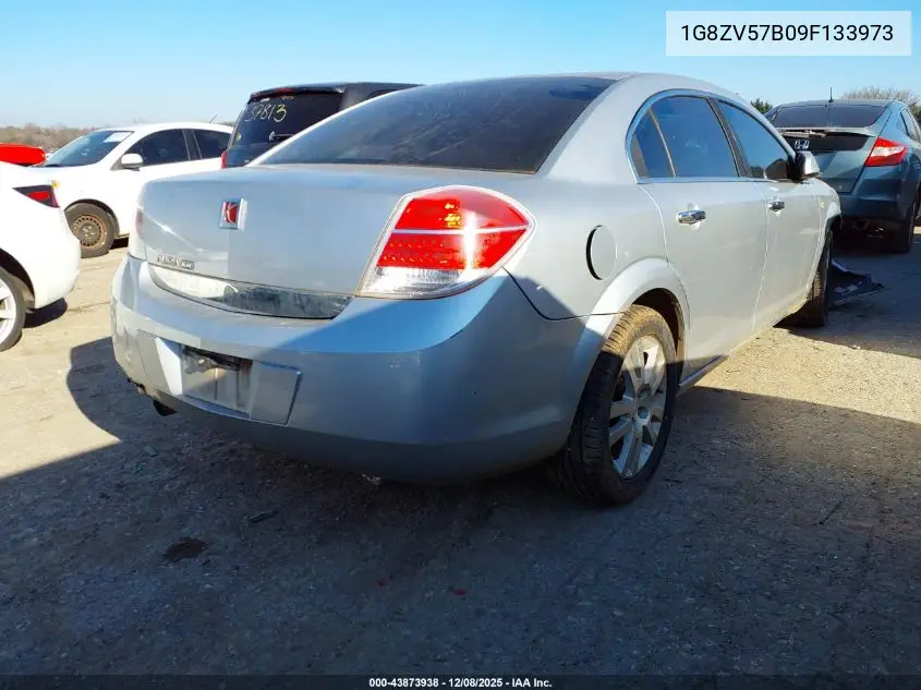 2009 Saturn Aura Xr VIN: 1G8ZV57B09F133973 Lot: 43873938