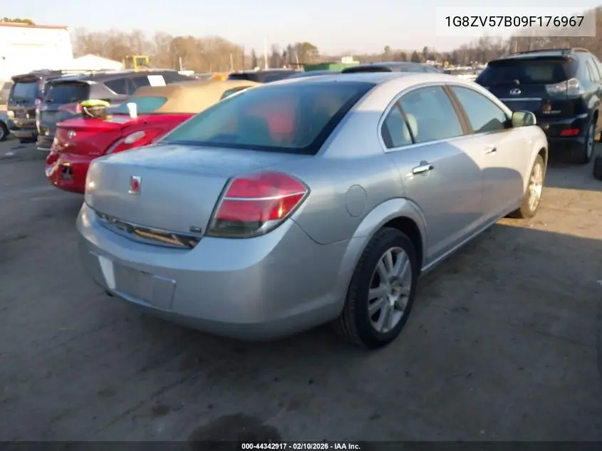 2009 Saturn Aura Xr VIN: 1G8ZV57B09F176967 Lot: 44342917